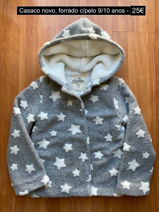 Casacos de Criança novos (tamanho 6-7, 7-8 e 9-10 anos)