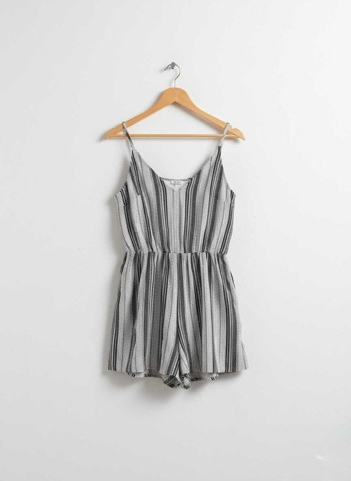 krótki letni kombinezon H&M na ramiączkach S