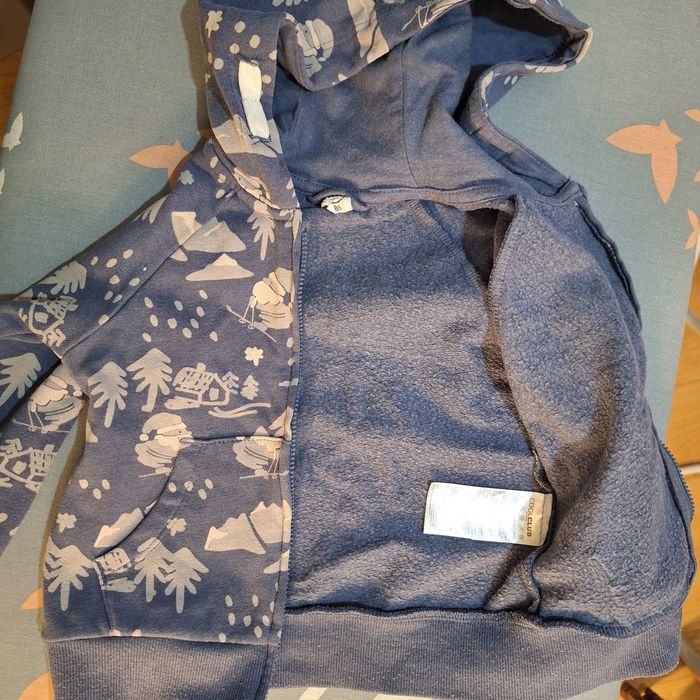 Bluza rozpinana, chłopiec, 86cm