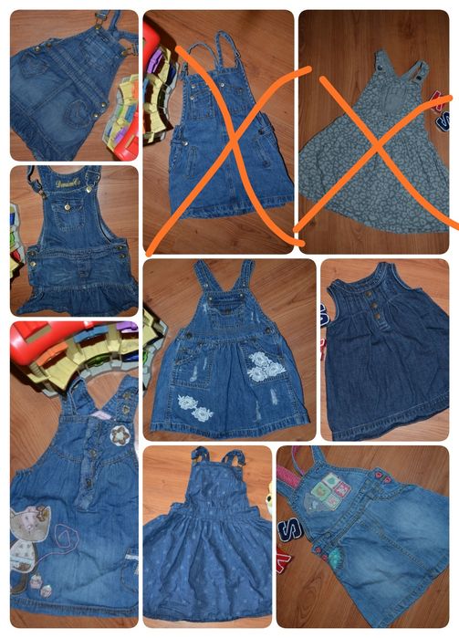 Джинсовый сарафан