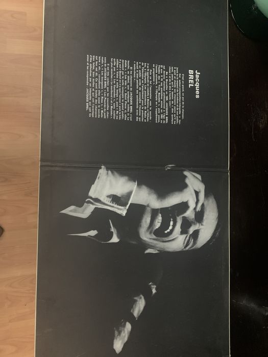 Vinil Jaques Brel - capa dupla - bom estado
