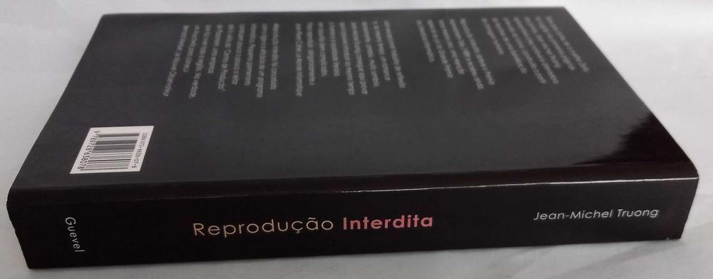 Livro Reprodução Interdita de Jean-Michel Truong [Portes Grátis]