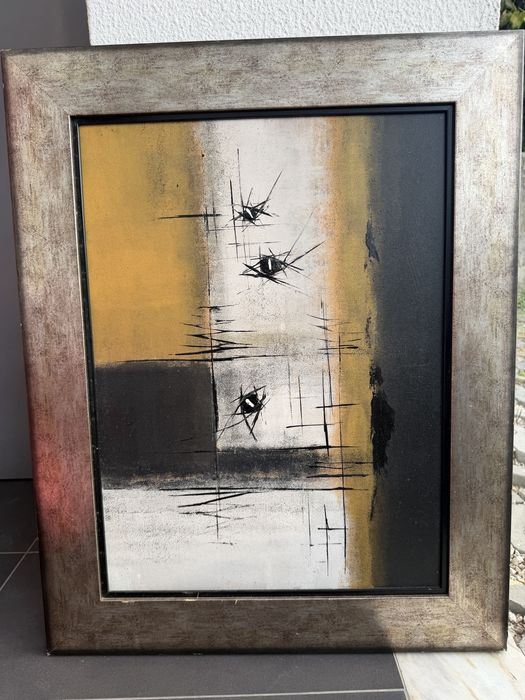 Quadro "Olhares Indiscretos" -Cristina Perdigão