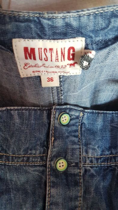 Kombinezon jeansowy marki Mustang damski