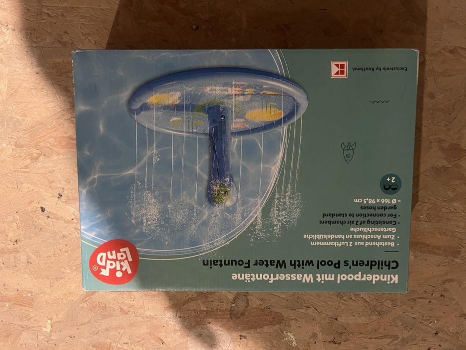 Zraszacz Kid land basen fontanna nowy