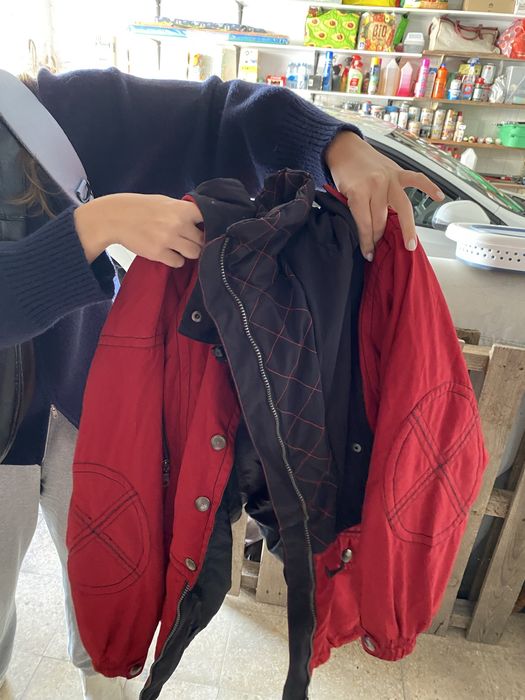 Fato de ski vermelho 40