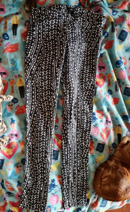 Leggings H&M padrão Corações