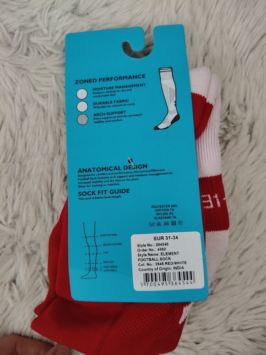 Skarpetki piłkarskie Hummel 31-34
