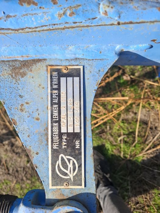 Pług Lemken Opal x110 4 skibowy (3+1+) Ażurowe odkładnie