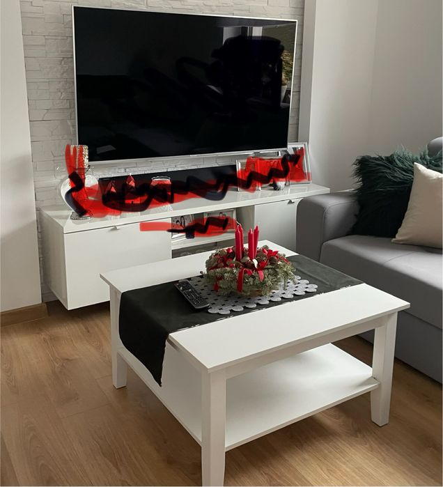 Stolik i szafka RTV Ikea