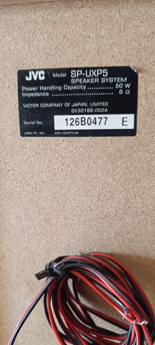 Colunas JVC - SP UXP5