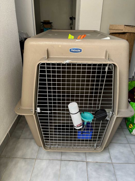 Caixa Transporte Cão XL Petmate 125x75x85