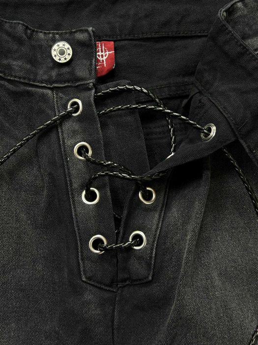 Джинси DETW Jeans flared faded washed jeans клеш кльош джинси