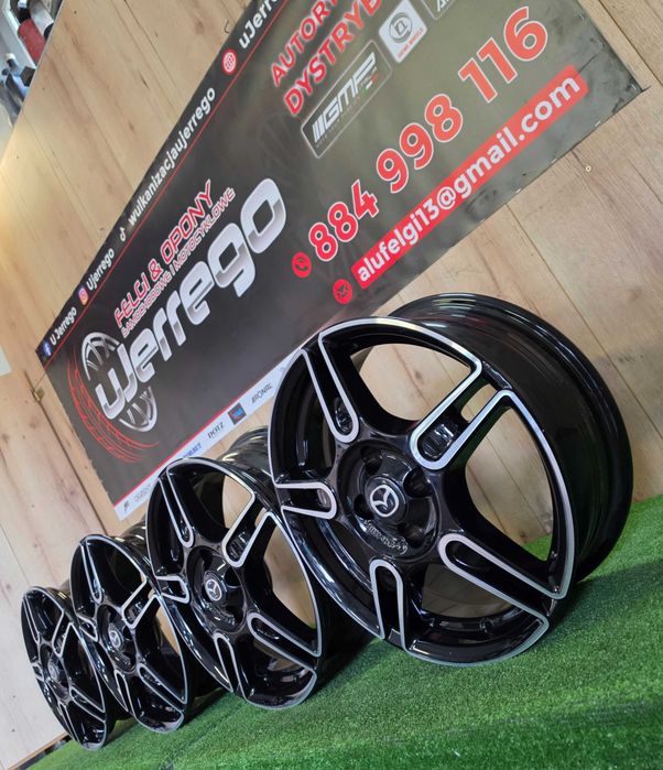 Nowe alufelgi MAZDA 16x4x100 - Mazda2