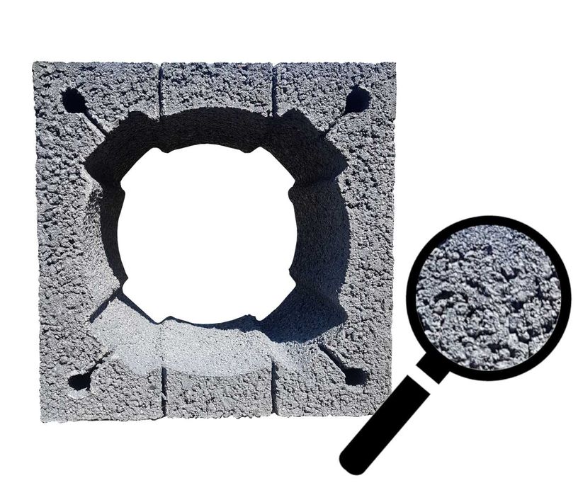 Komin 7m bez wentylacji ocieplony, kompletny, ceramiczny