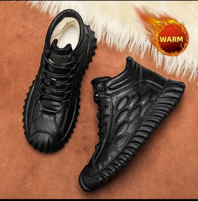 Кожаные ботинки мех!38,39,40,41,42 р