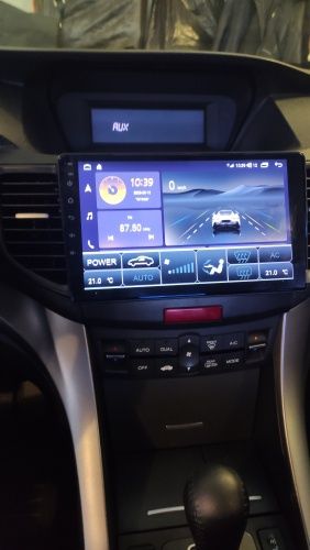 Rádio Android Honda ACCORD 8 Carplay Wi-Fi GPS Bluetooth NOVO