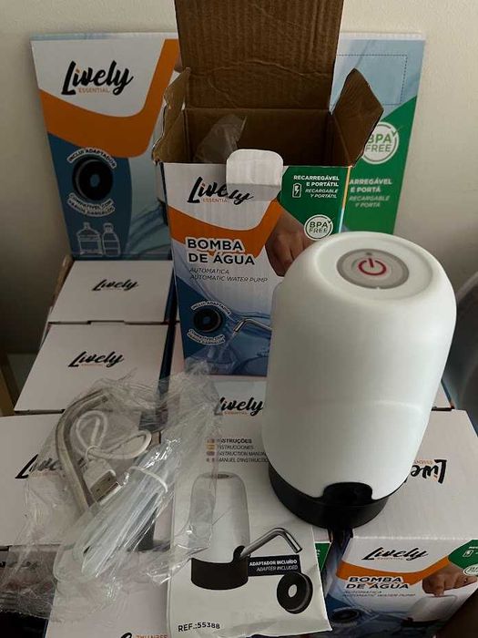 Bomba de água portátil a bateria