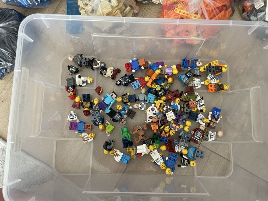 Klocki lego 11 kg i instrukcje