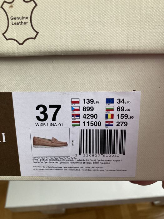Buty mokasyny firmy Lasocki