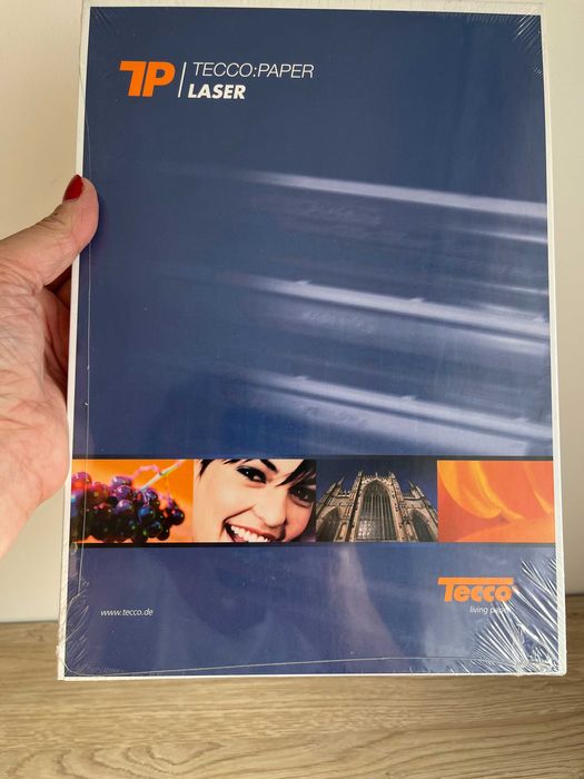 Papier Tecco Laser SP 125 Silver Pearl Duo 100 ark A3 gram 125 g/m2