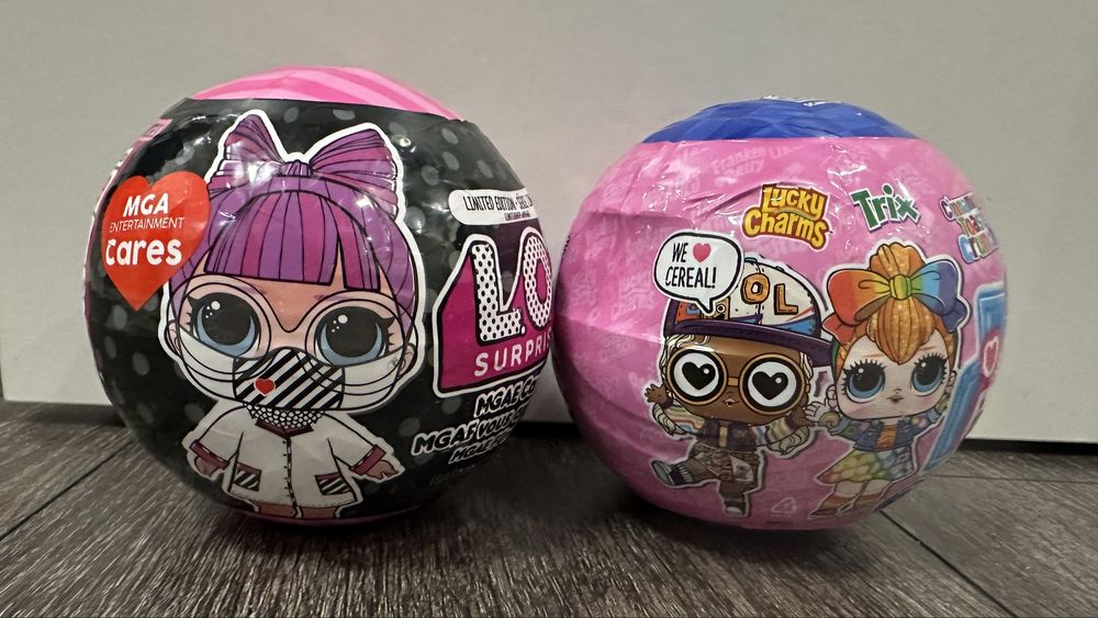 Кукла ЛОЛ Mini BITES Cereal LOL Мини Байтс в шаре!