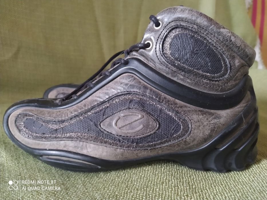 ECCO 36 Miejskie buty trzewiki skóra material