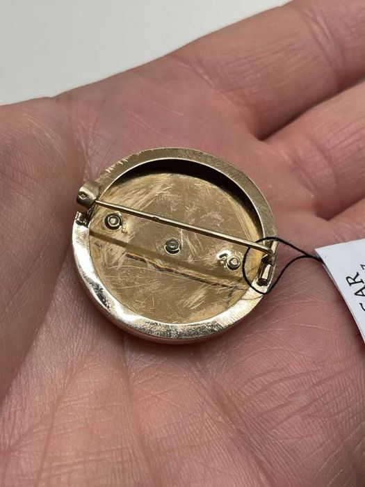 Broszka 7,36g - Diamenty - Niepoprawiany Rubin i Szafir - AUSTRO-WĘGRY