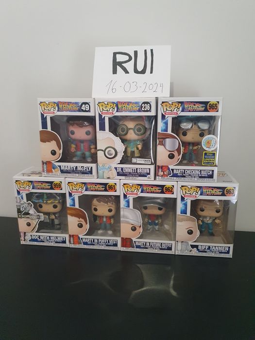 Novos Preços - Vendo Pops Back to the Future