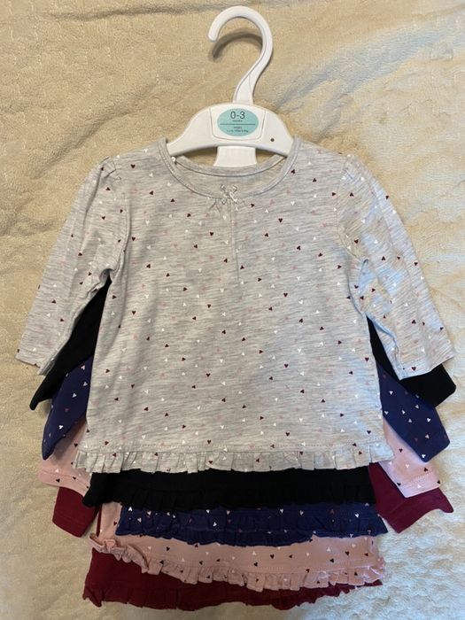 Набір кофтинок на дівчинку 0-3 міс