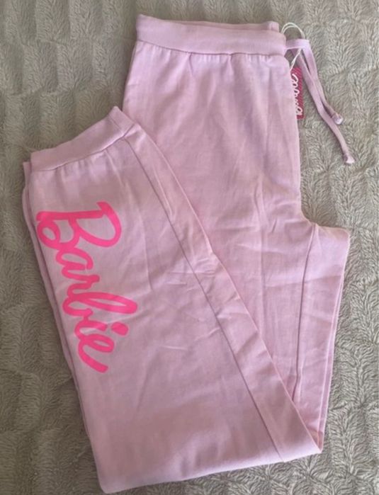 NOWE Spodnie dresowe damskie z kolekcji Barbie L