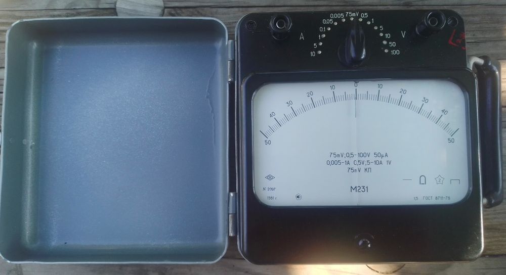 Измерительные приборы (все в описании)