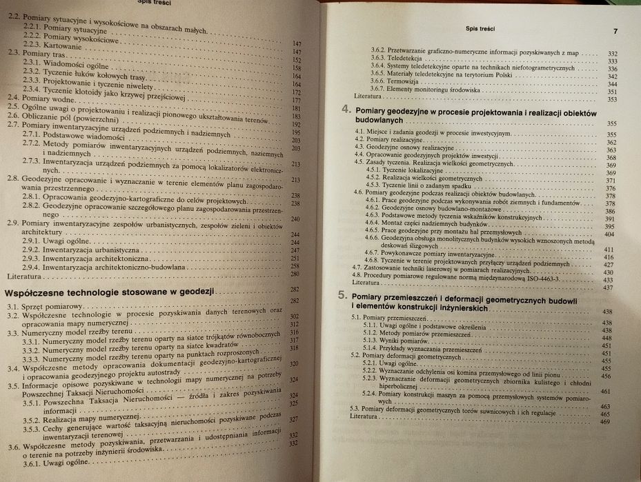 Geodezja dla kierunków niegeodezyjnych