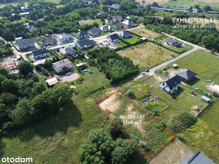 Działka budowlana w Grębocinie 1300m2