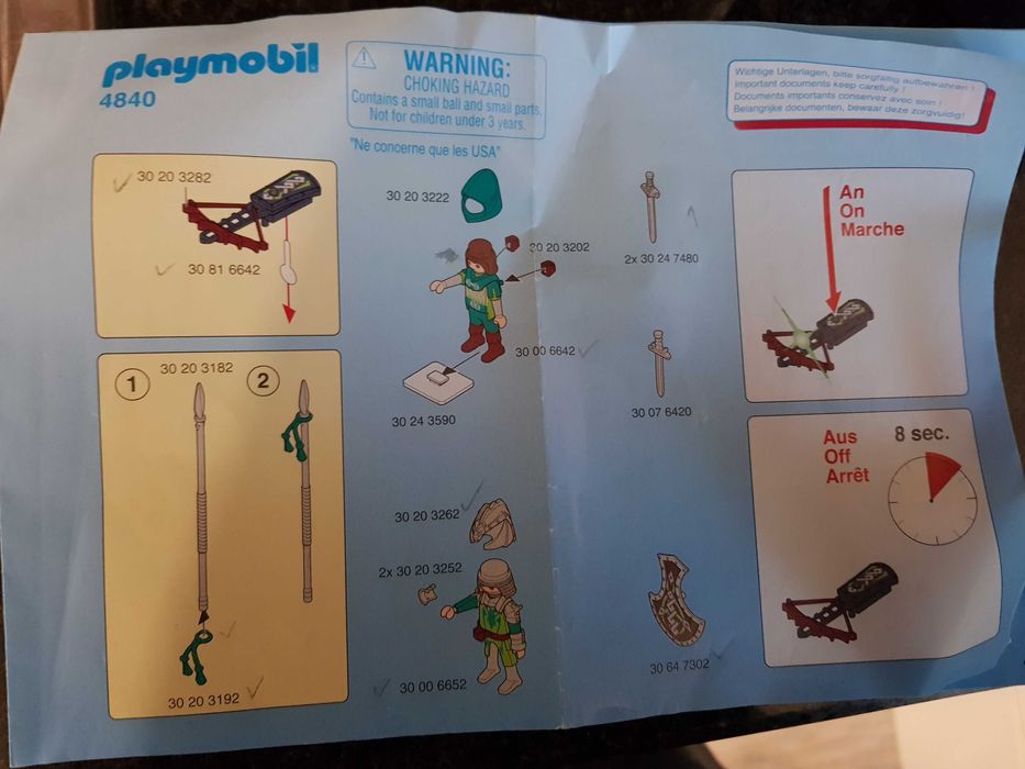 Playmobil Dragões 5979,4006,6038,4840