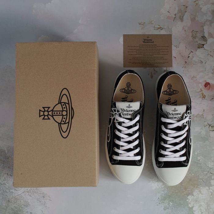 ОРИГІНАЛ Vivienne Westwood Shoes Sneakers Black Вів'єн Вествуд к — zdjęcie 3