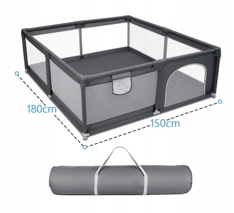 Kojec dla dzieci suchy basen TORBA pokrowiec 150x180