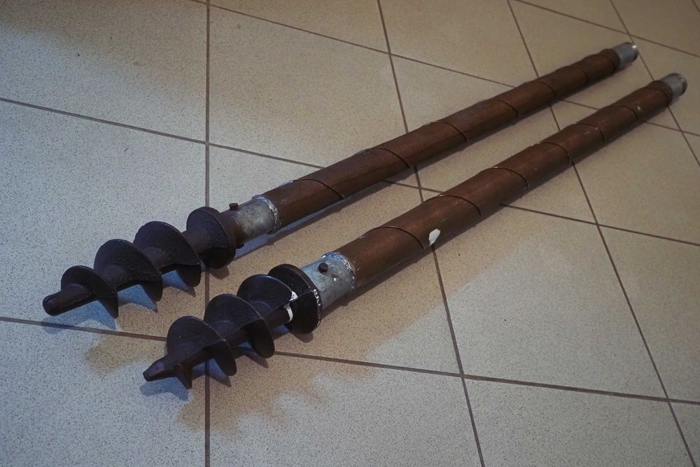 Wiertnica ślimakowa z filtrem do studni abisynki