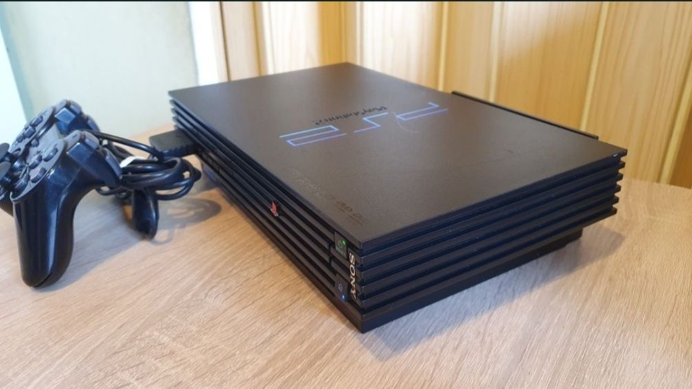 Konsola PS2 FAT + HDD 500GB + Network Adaptor