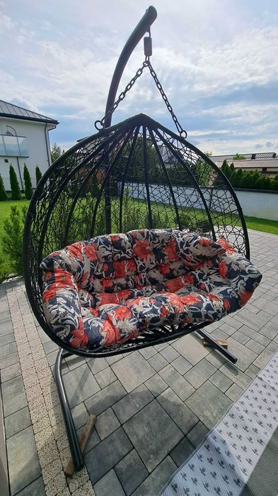 Fotel wiszący ogrodowy KOKON