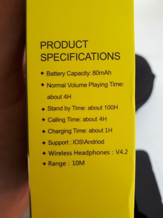 Headphones bluetooth novos em caixa