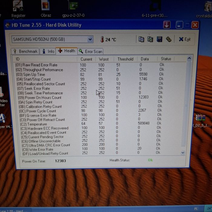 Dysk HDD Samsung 500Gb HD502HJ SATA 7200rpm