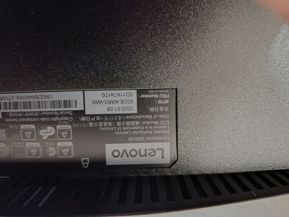 Монитор Lenovo ThinkVision S24i-30