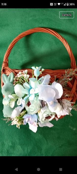 Koszyczek wielkanocny dla dziecka