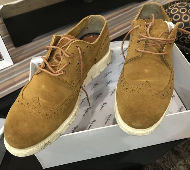 Sapatos camurça Pepe Jeans London (meia estacao e verão)