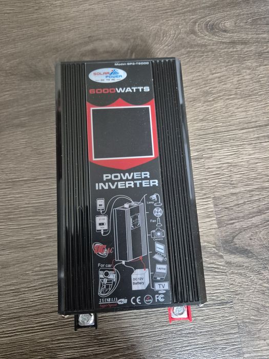 Инвертор преобразователь 12/220vt  4000w 6000w ч