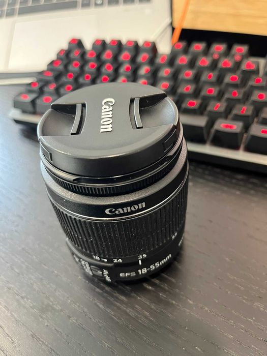 Lente Canon EF-S 18-55mm f/3.5-5.6 IS II