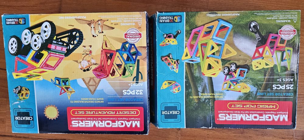 Magformers klocki magnetyczne  zestaw 2 szt.
