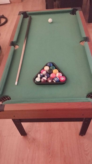 Bilhar snooker pequenas dimensões (para miúdos e graúdos)