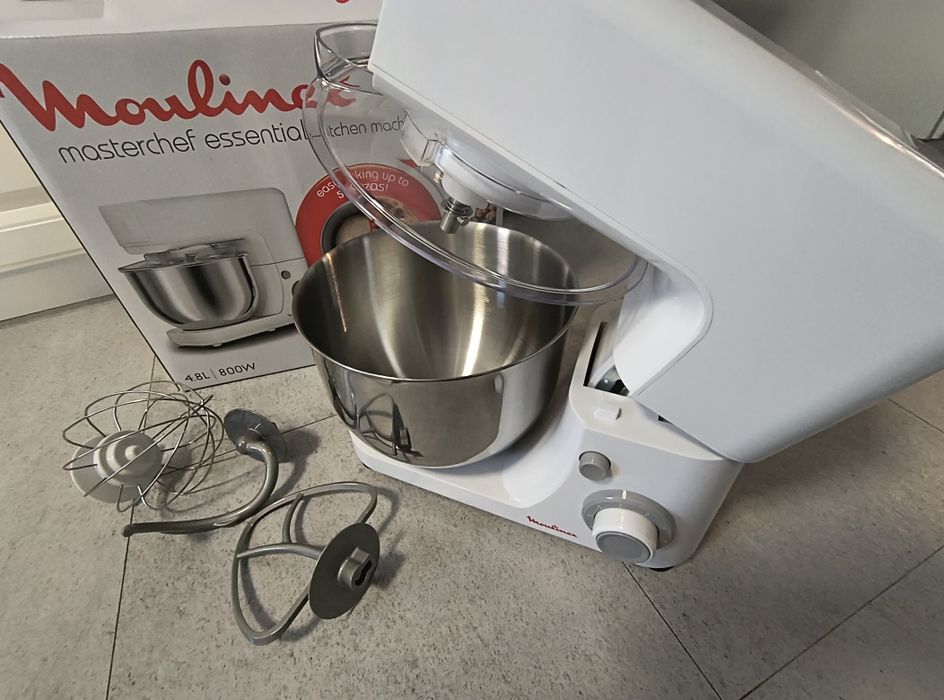 Robot kuchenny Tefal  Moulinex Masterchef Essential 800 W biały